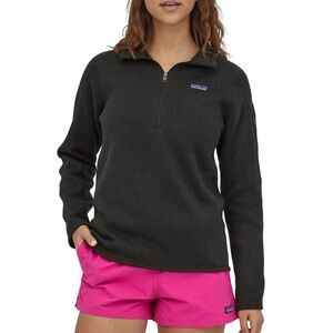 Patagonia Women’s 1/4 Zip Sweater Sz M